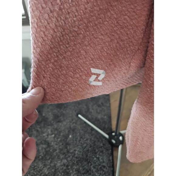 ZELOS WOMENS 2XL  CORAL FASHION FLEECE  PULLOVER HOODIE TOP POCKETS - Picture 4 of 6